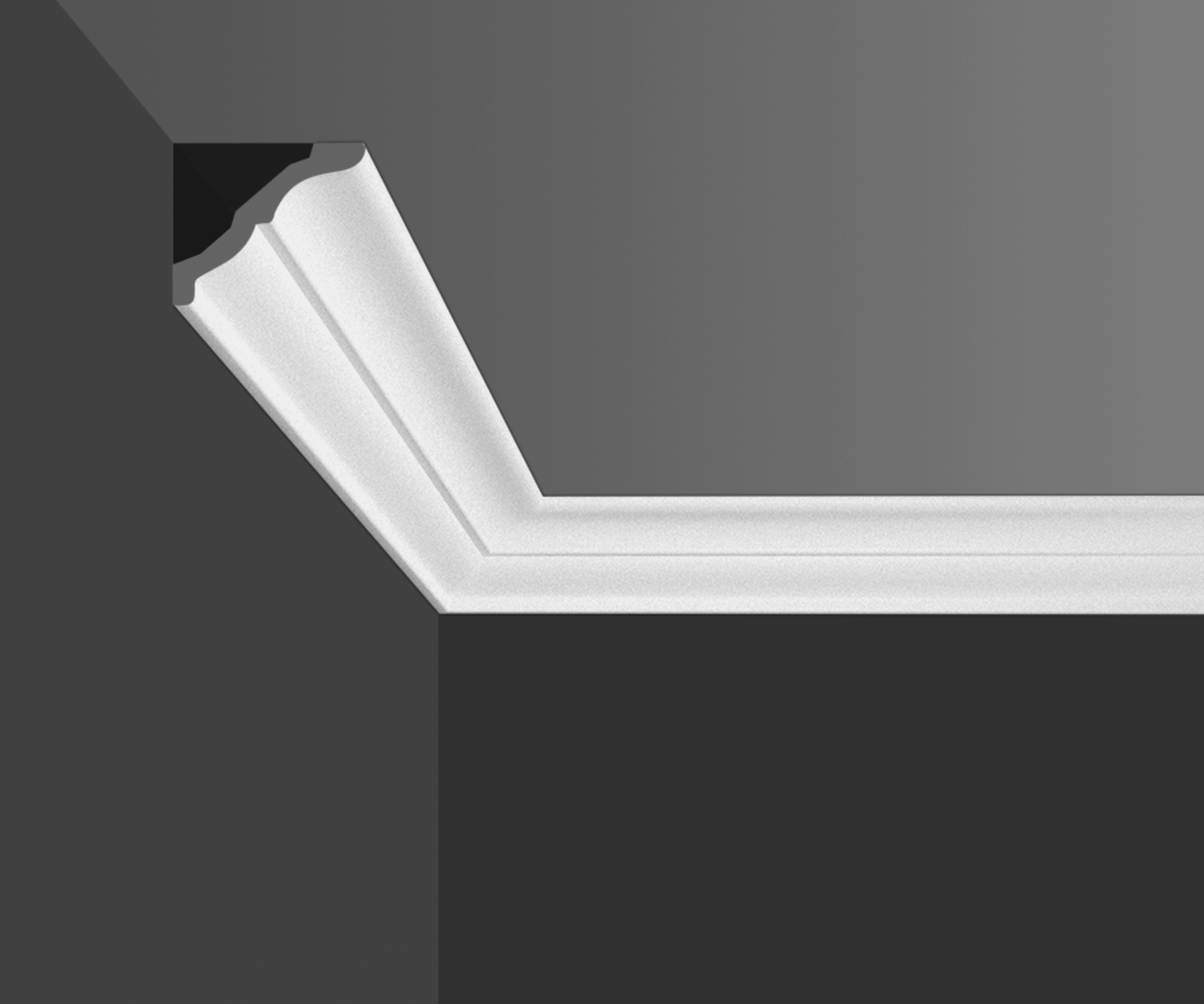 FUTEC151 | Code: 0121 (كورنيشة فيوتك , ١ متر). - Sondos Home Decor