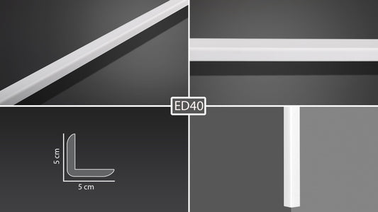 FUTEC172 | Code: ED40 (٢.٤ متر) (زاوية فيوتك) - Sondos Home Decor